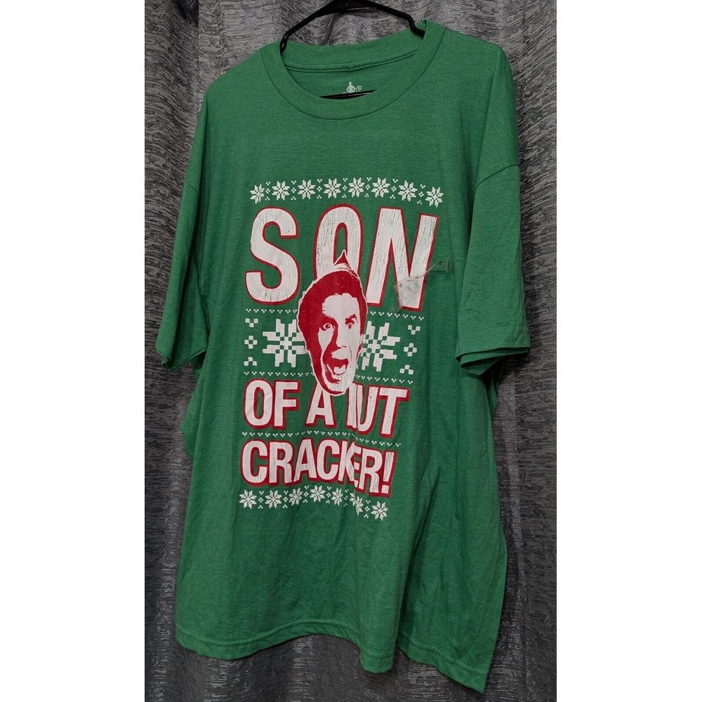 Elf NWT Short‎ Sleeve Tshirt Green Plus 3X